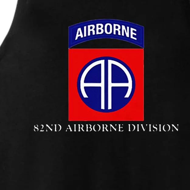 82nd Airborne Division Ladies Tri-Blend Wicking Tank