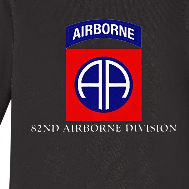 82nd Airborne Division Baby Long Sleeve Bodysuit