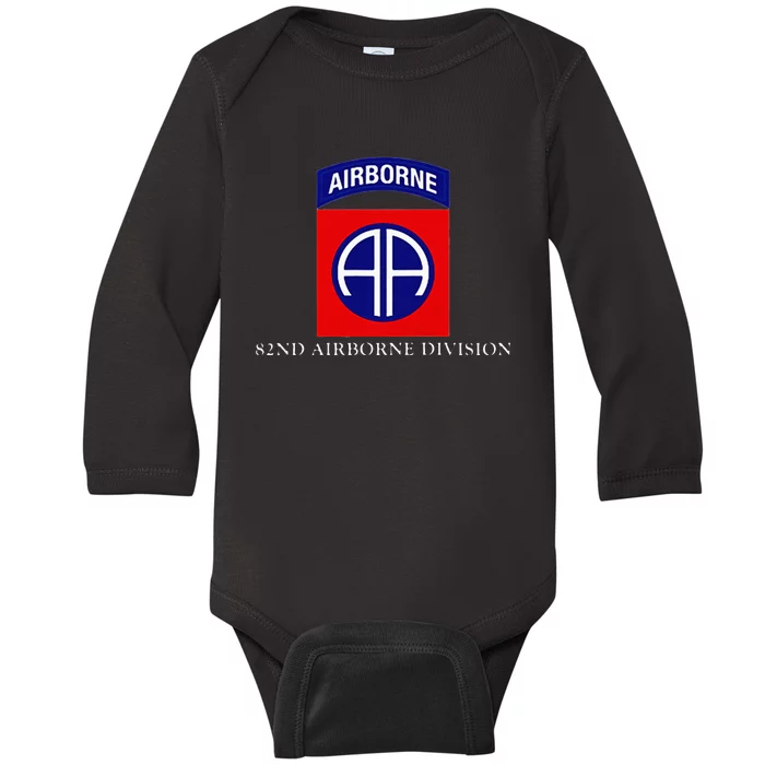 82nd Airborne Division Baby Long Sleeve Bodysuit