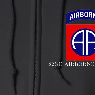 82nd Airborne Division Full Zip Hoodie