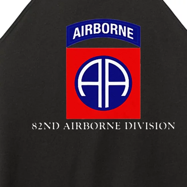 82nd Airborne Division Women’s Perfect Tri Rocker Tank