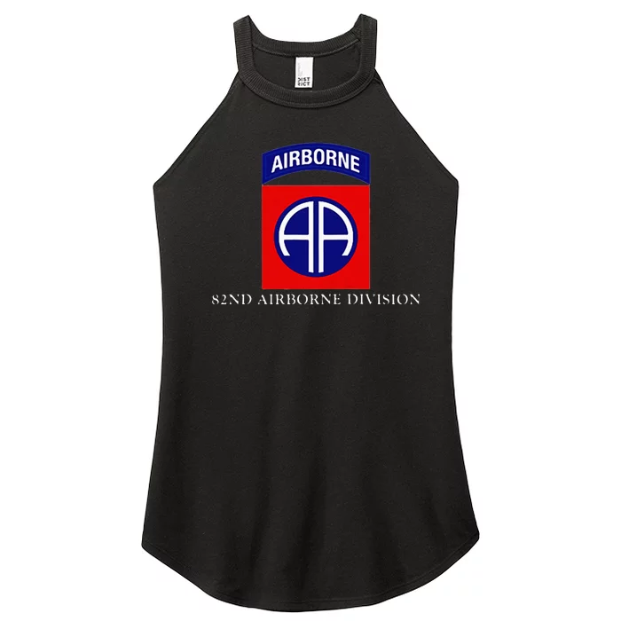 82nd Airborne Division Women’s Perfect Tri Rocker Tank