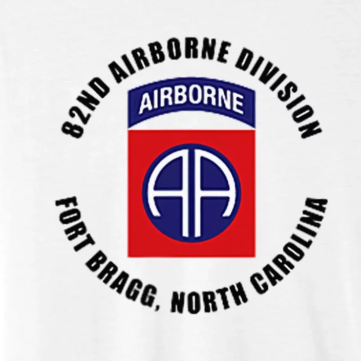 82nd Airborne Division Fort Bragg North Carolina Veteran ChromaSoft Performance T-Shirt