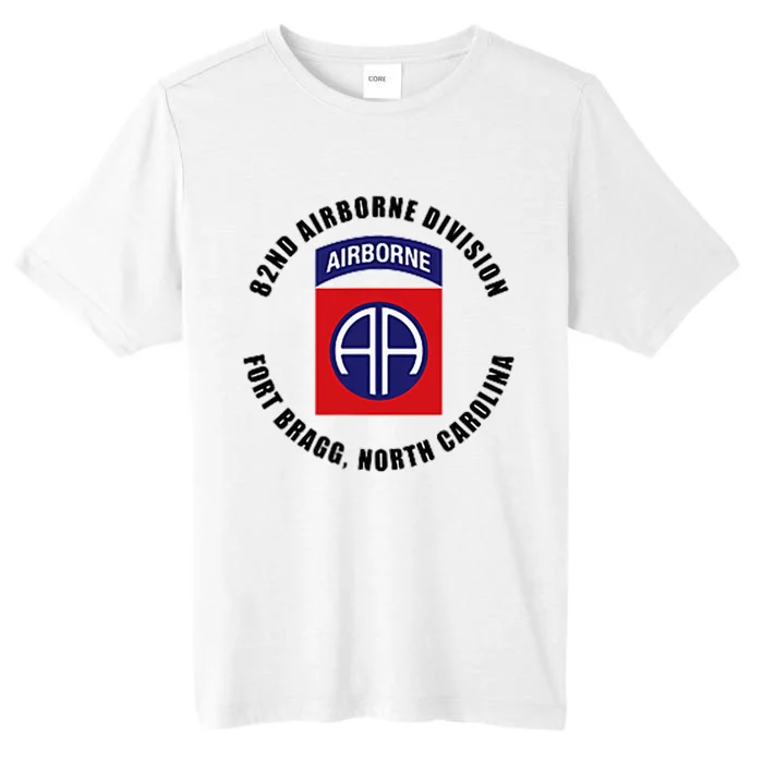 82nd Airborne Division Fort Bragg North Carolina Veteran ChromaSoft Performance T-Shirt