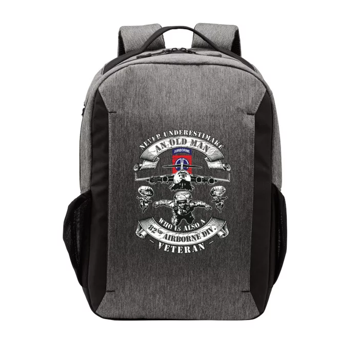 82nd Airborne Division Paratrooper Fort Bragg Veteran Gifts Vector Backpack