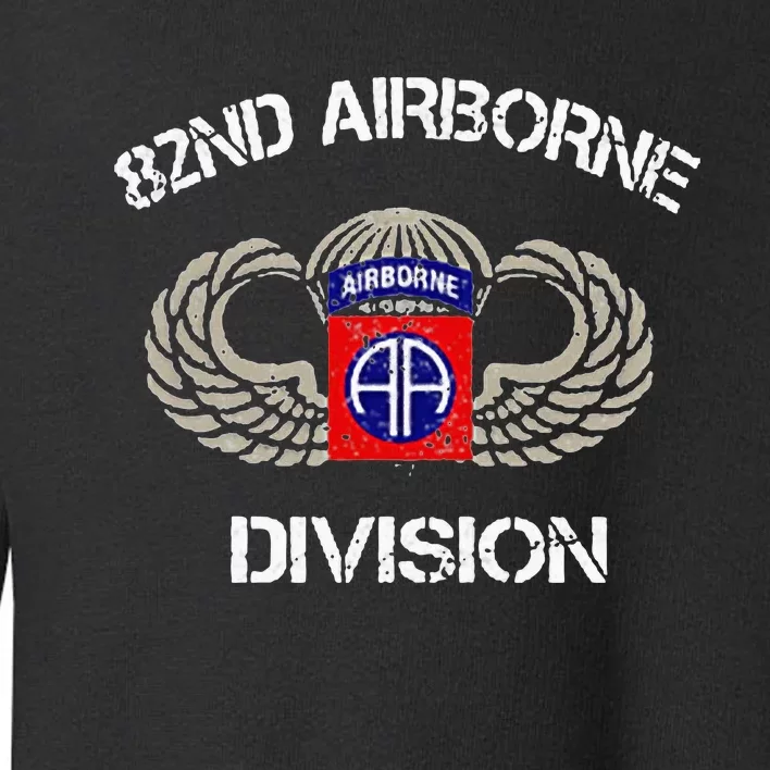 82nd Airborne Division Veteran Toddler Sweatshirt