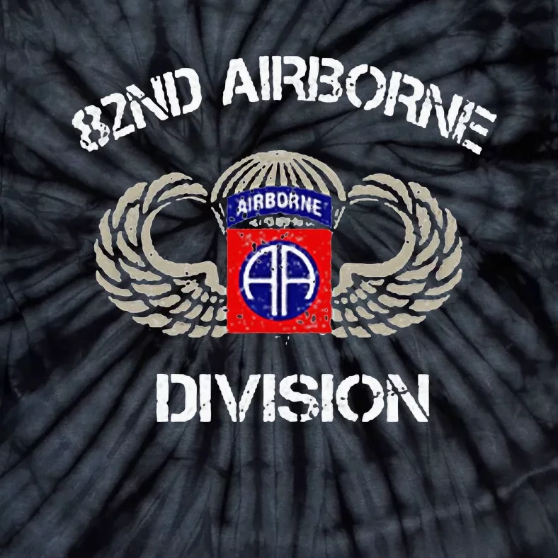 82nd Airborne Division Veteran Tie-Dye T-Shirt