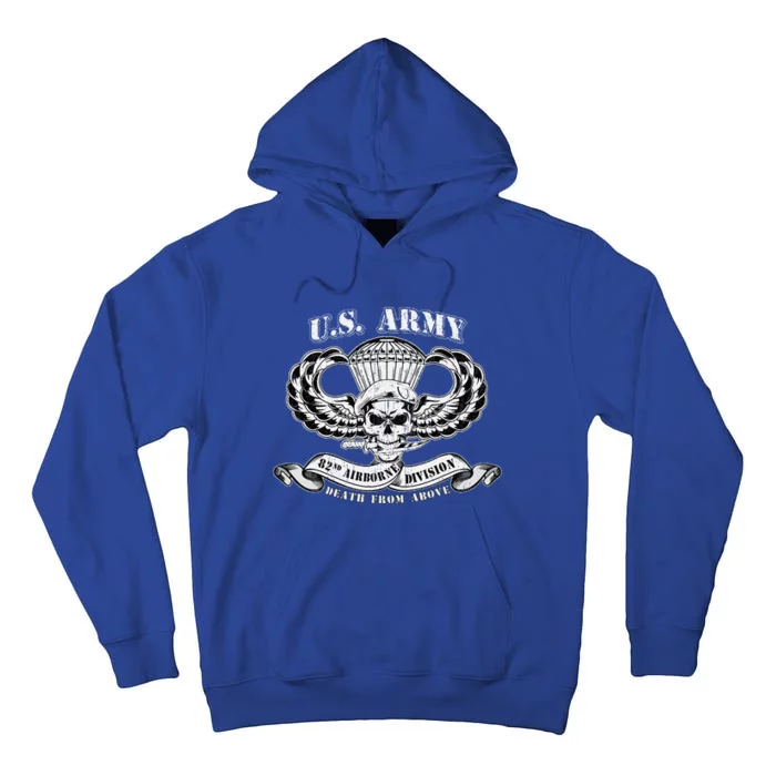 82nd Airborne Division Paratrooper Veteran Fort Bragg Tall Hoodie