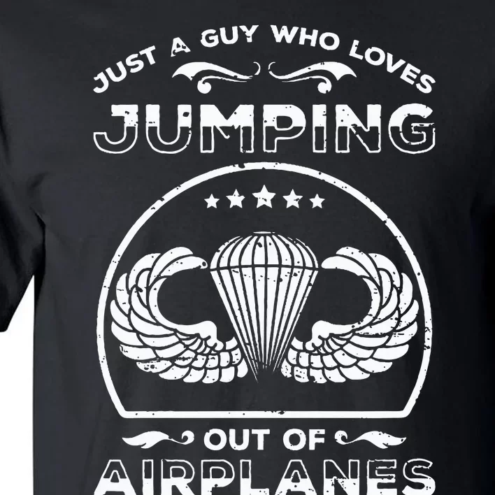 82nd Airborne For Jump Wings Paratrooper Tall T-Shirt