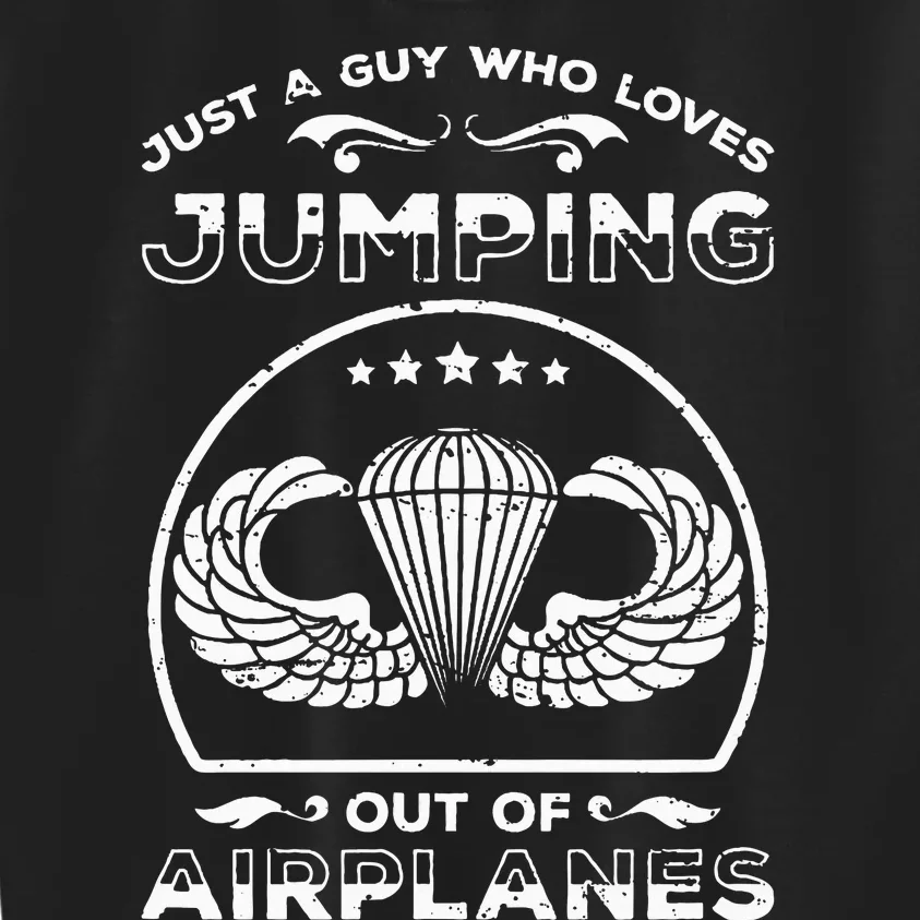 82nd Airborne For Jump Wings Paratrooper Kids Sweatshirt