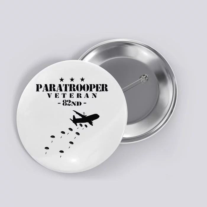 82nd Airborne Veteran Paratrooper Button