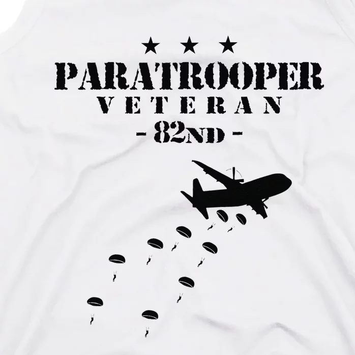 82nd Airborne Veteran Paratrooper Tank Top