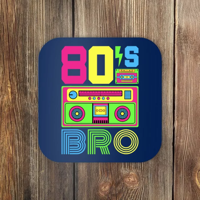 80s Bro 1980s Fashion 80 Theme Party Outfit Eighties Costume Coaster