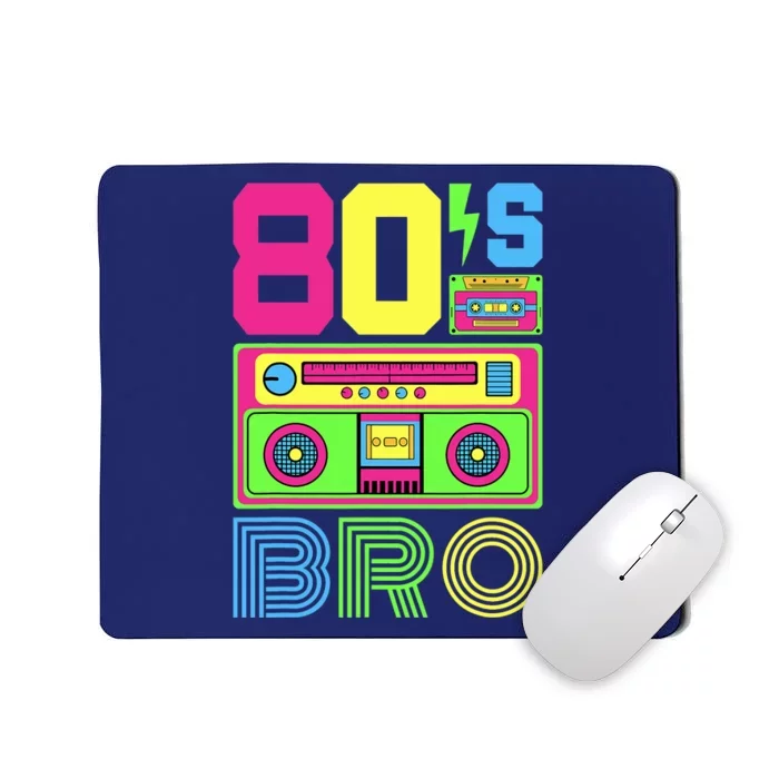 80s Bro 1980s Fashion 80 Theme Party Outfit Eighties Costume Mousepad