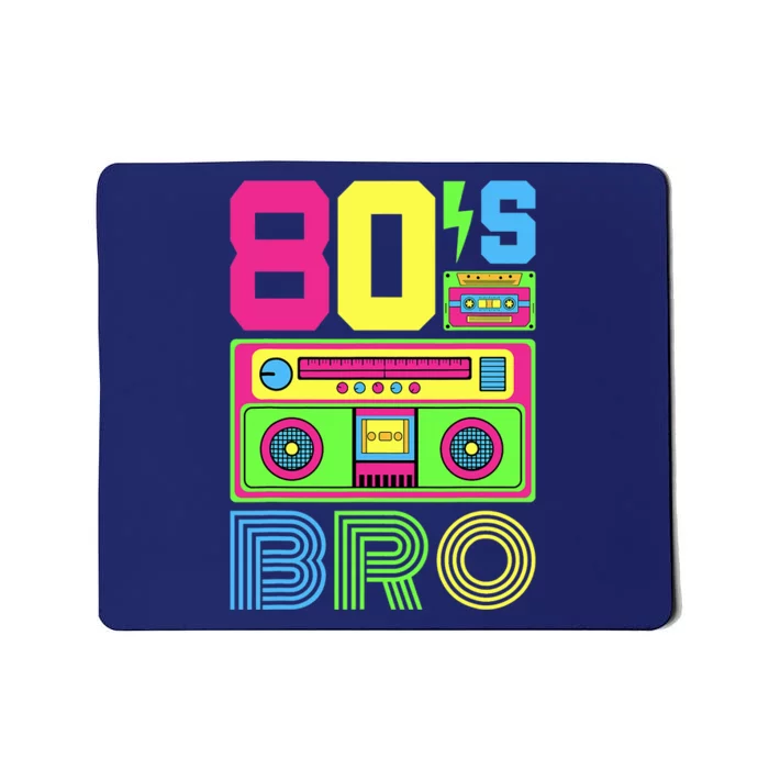 80s Bro 1980s Fashion 80 Theme Party Outfit Eighties Costume Mousepad