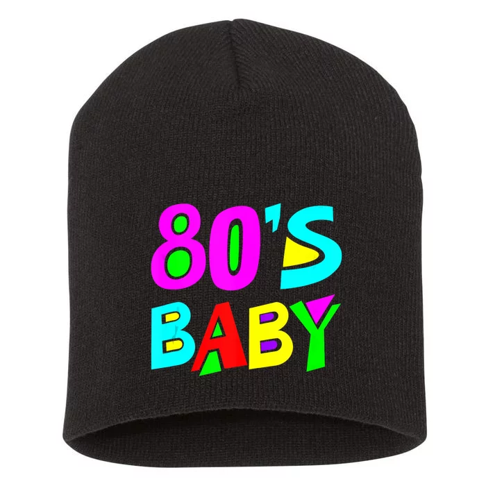 80s Baby 80s Costume Tank Top Short Acrylic Beanie