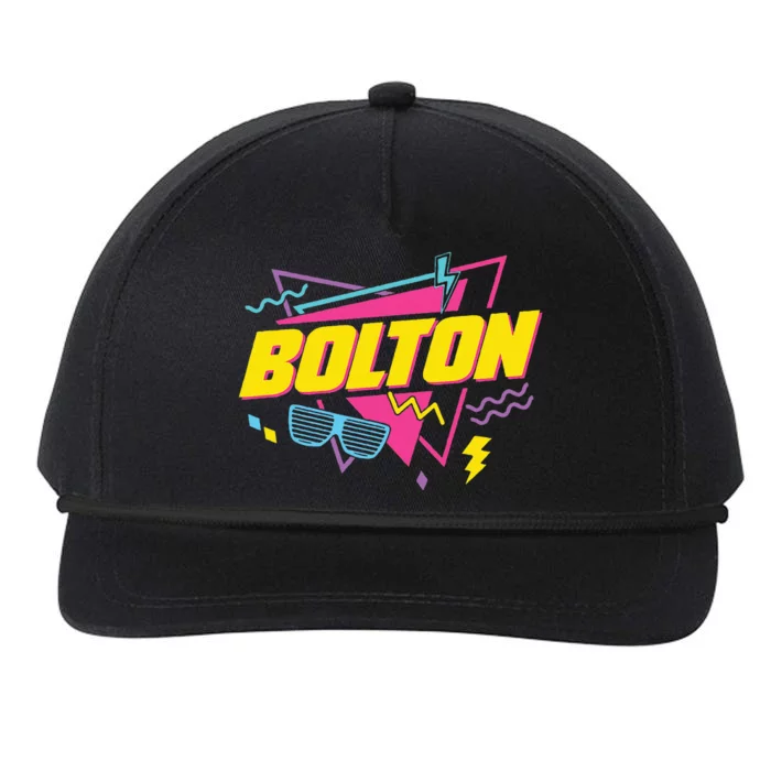 80s Bolton Snapback Five-Panel Rope Hat