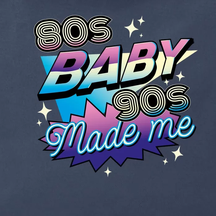 80s Baby 90s Made Me Retro Zip Tote Bag