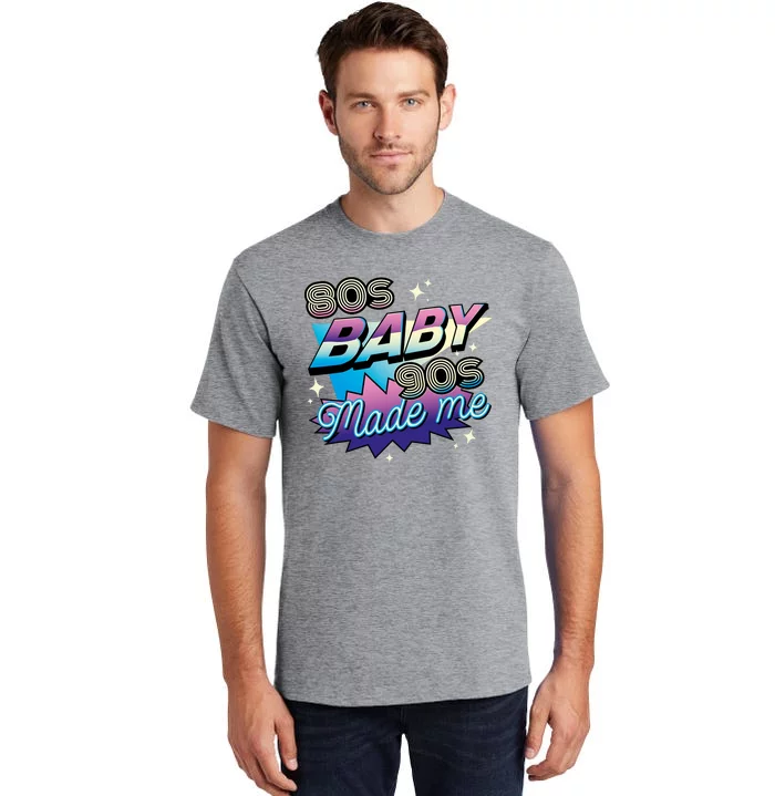 80s Baby 90s Made Me Retro Tall T-Shirt