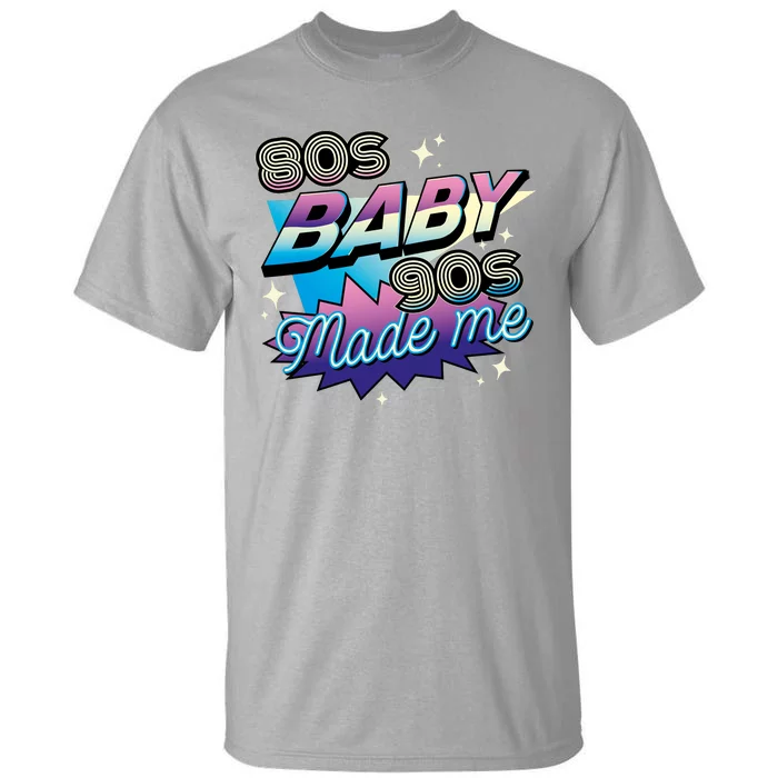 80s Baby 90s Made Me Retro Tall T-Shirt