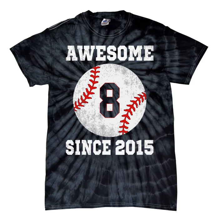 Vintage 8 Years Old 8th Birthday Boy Girl' Unisex Baseball T-Shirt