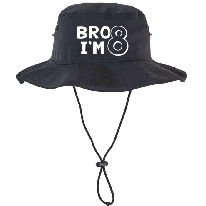 8th Birthday Bro I’m 8 Year Old Eight Eighth Party Legacy Cool Fit Booney Bucket Hat