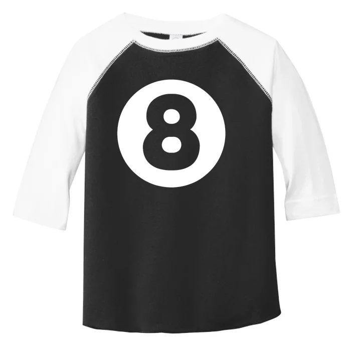 8 Ball Billiards Lazy Funny Magic Ball Gift Toddler Fine Jersey T-Shirt