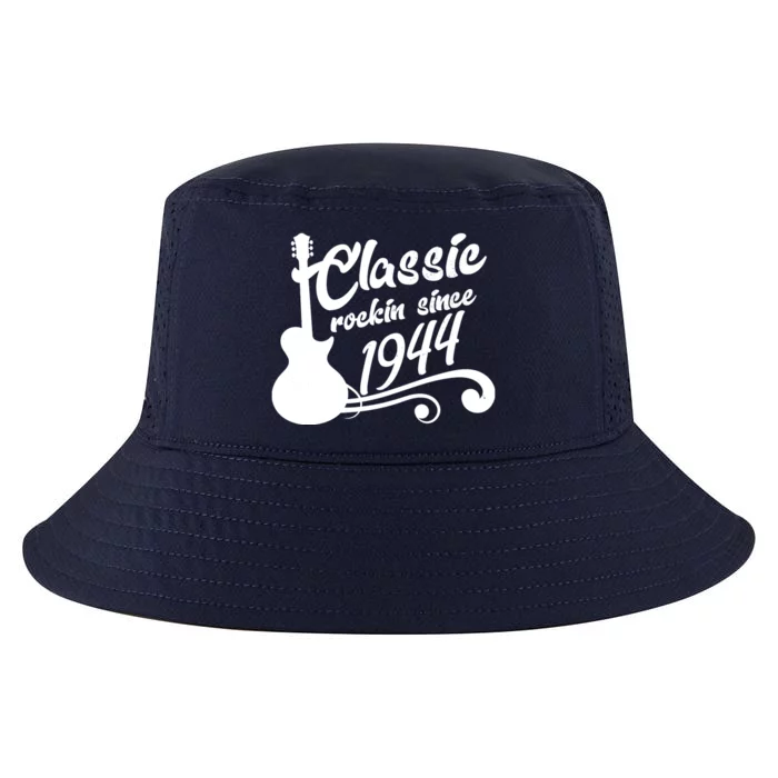 80th Birthday Classic Rockin Since 1944 Cool Comfort Performance Bucket Hat