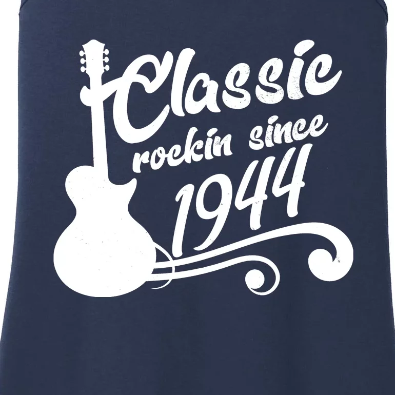 80th Birthday Classic Rockin Since 1944 Ladies Essential Tank