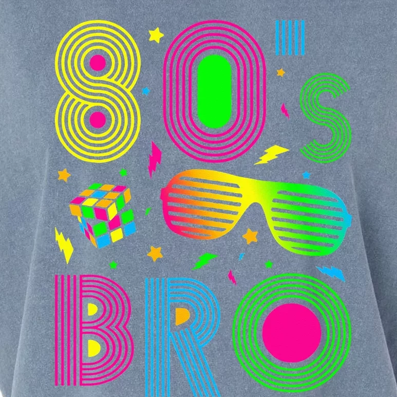 80's Bro Eighties Party Dress Retro Garment-Dyed Women's Muscle Tee