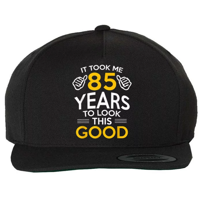 85th Birthday Gift, Took Me 85 Years - 85 Year Old Wool Snapback Cap