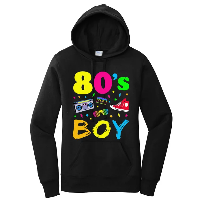 80's Birthday Party Costume Retro Vintage Gift Women's Pullover Hoodie