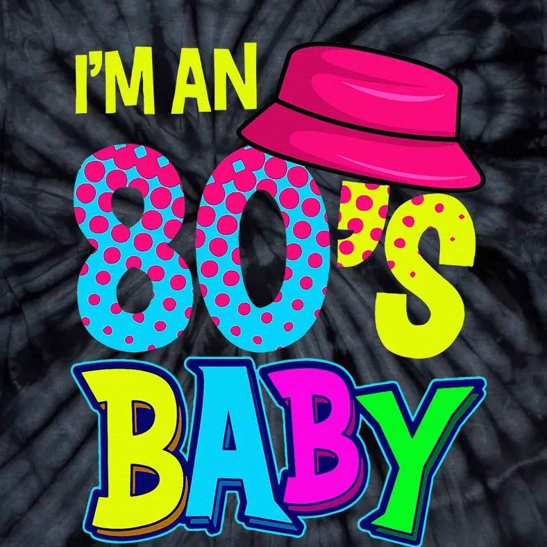 80's Baby Retro Fashion Throwback Culture Party Lover Tie-Dye T-Shirt