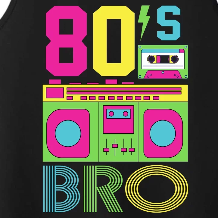 80s Bro Theme Party Retro Music Performance Tank