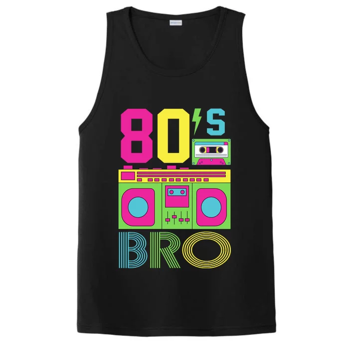 80s Bro Theme Party Retro Music Performance Tank