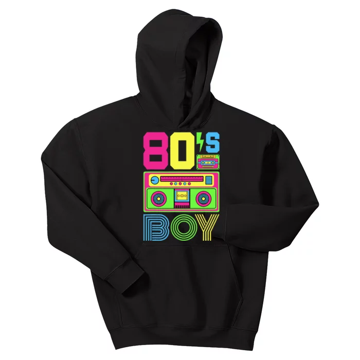 80s Bro Vintage Cassette 80s Costume Party 1980s Eighties Kids Hoodie