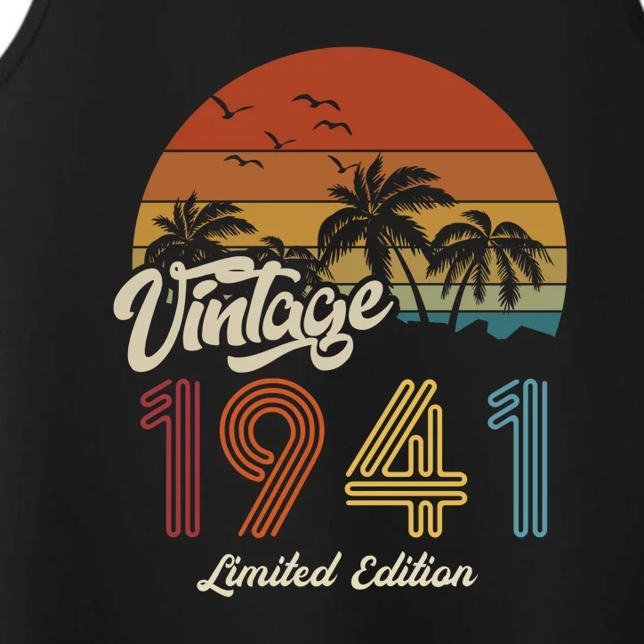 82nd Birthday Vintage Limited Edition 1941 Performance Tank