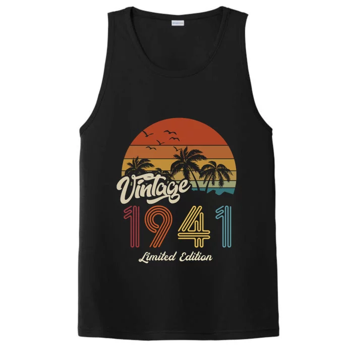 82nd Birthday Vintage Limited Edition 1941 Performance Tank