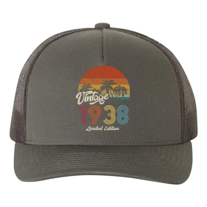 85th Birthday Vintage Limited Edition 1938 Yupoong Adult 5-Panel Trucker Hat