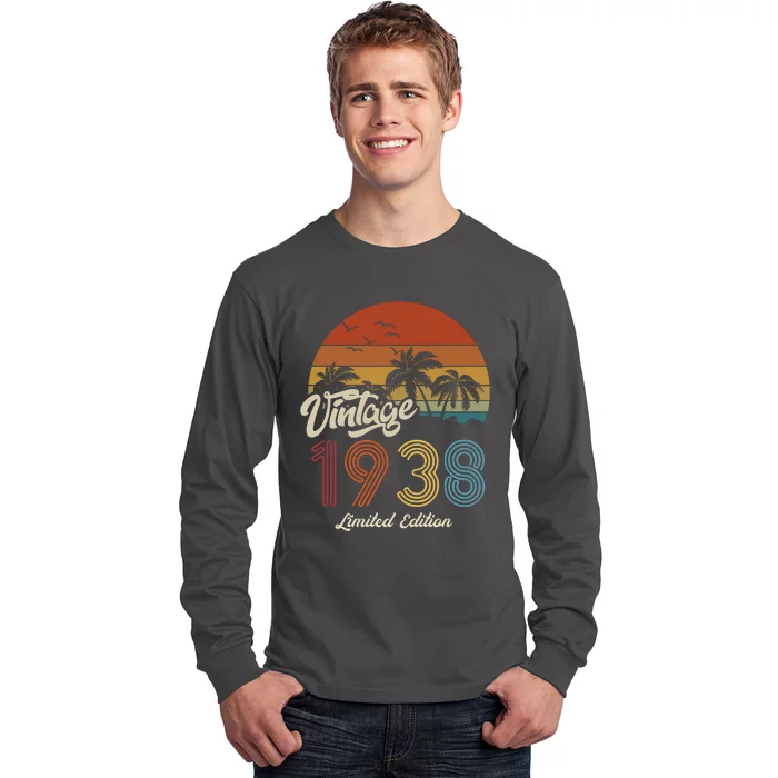 85th Birthday Vintage Limited Edition 1938 Long Sleeve Shirt