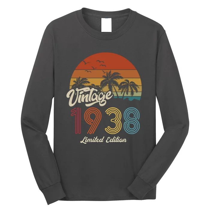 85th Birthday Vintage Limited Edition 1938 Long Sleeve Shirt