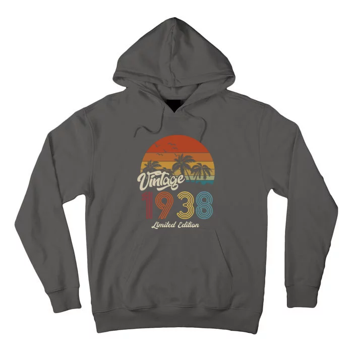 85th Birthday Vintage Limited Edition 1938 Tall Hoodie