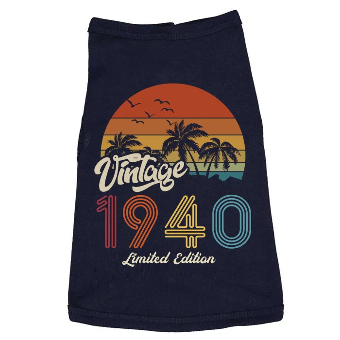 83rd Birthday Vintage Limited Edition 1940 Doggie Tank