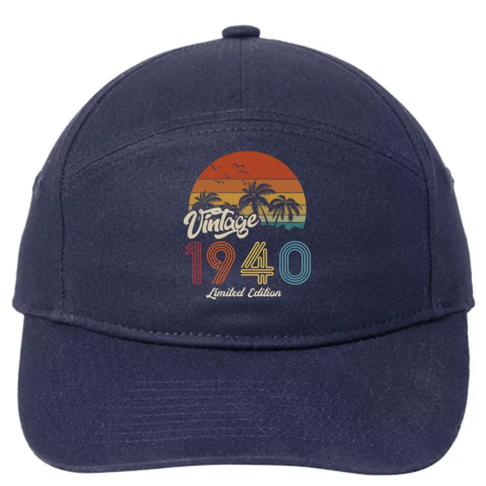 83rd Birthday Vintage Limited Edition 1940 7-Panel Snapback Hat