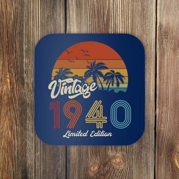 83rd Birthday Vintage Limited Edition 1940 Coaster