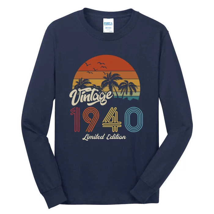 83rd Birthday Vintage Limited Edition 1940 Tall Long Sleeve T-Shirt