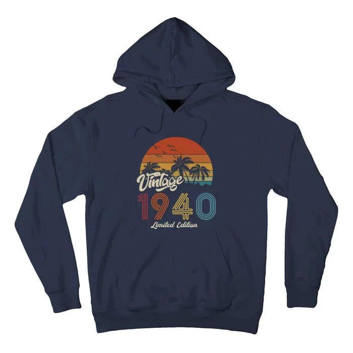 83rd Birthday Vintage Limited Edition 1940 Tall Hoodie