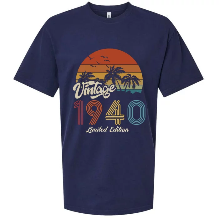 83rd Birthday Vintage Limited Edition 1940 Sueded Cloud Jersey T-Shirt