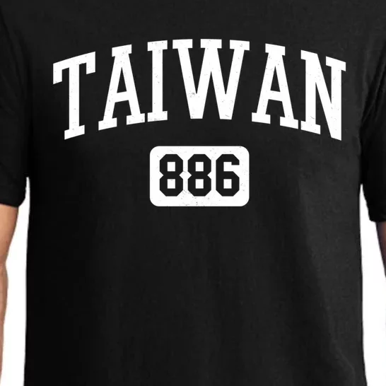 886 Country Area Code Pride Taiwan Taiwanese Gift Pajama Set