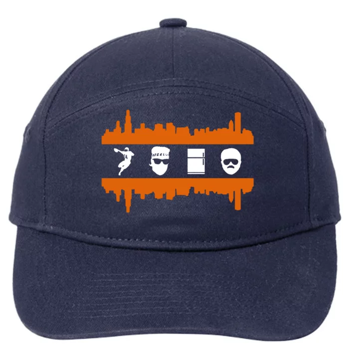 85 Chicago Bears Stars Sport Lover 7-Panel Snapback Hat